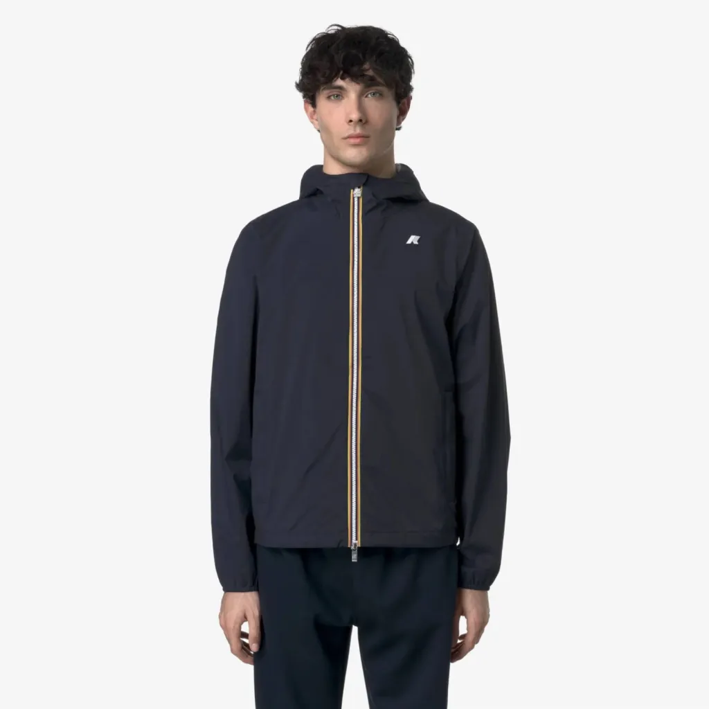 Veste en jersey Jack Stretch Nylon Jersey Black (noire) K-Way – Urban Chic à Dieppe