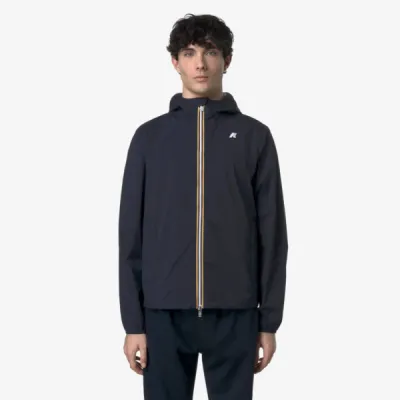 Veste en jersey Jack Stretch Nylon Jersey Black (noire) K-Way – Urban Chic à Dieppe