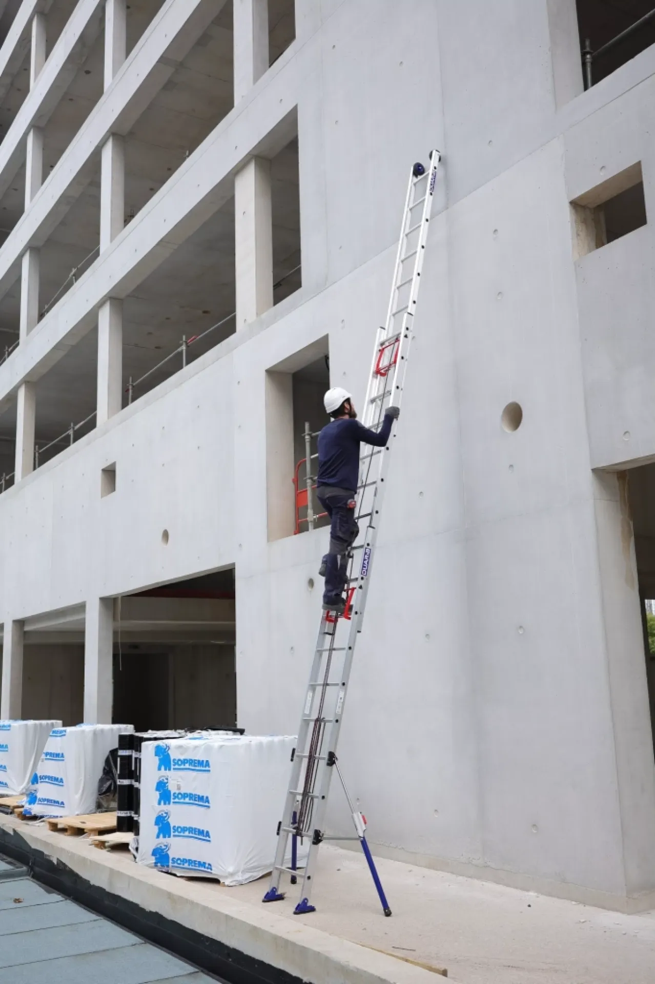 Échelle Coulissante DUARIB C3 STAB. situation Niveau4
