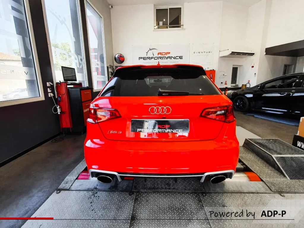 Reprogrammation moteur Stage 1 Audi RS3 8V MK1 2.5 TFSI 367cv | ADP Performance Orange
