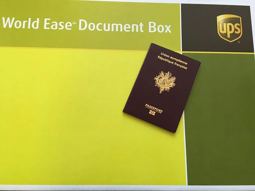 Envoyer son passeport par UPS depuis Oullins