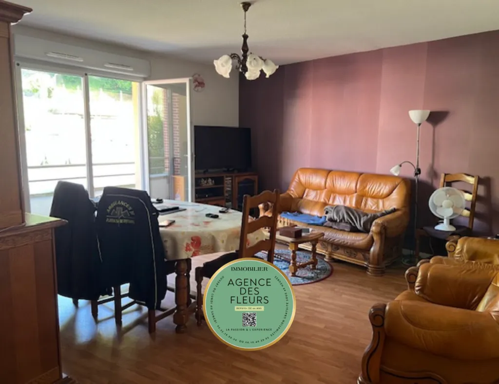 A vendre appartement 3 pièces sur la commune de ELBEUF 76500