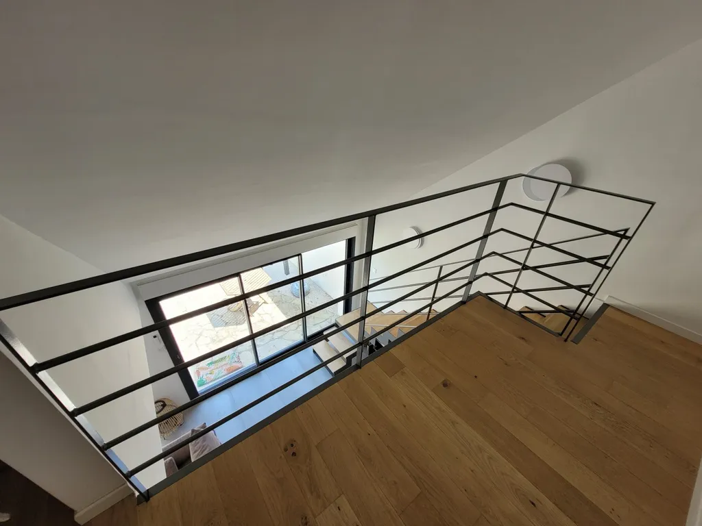 création d'un garde corps sur le bassin d'arcachon 