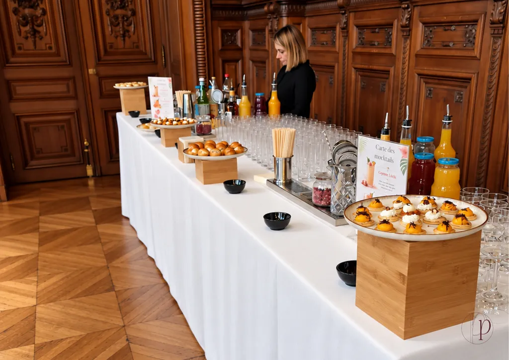 Buffet cocktail à la Sorbonne