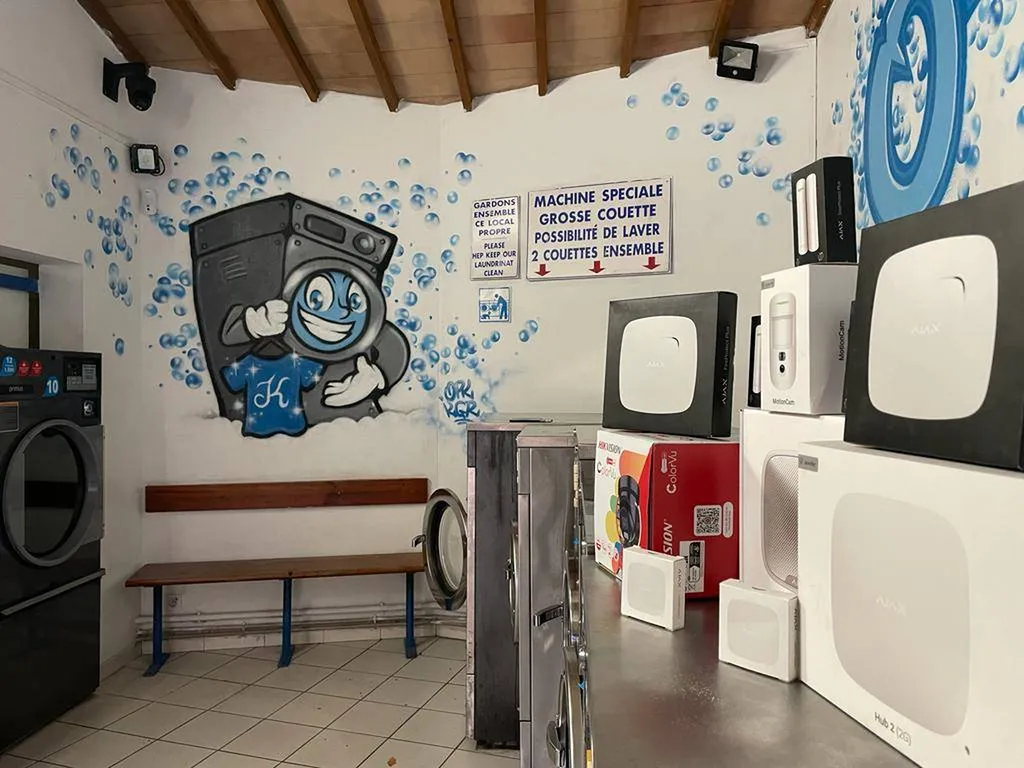 Alarme de sécurité pour laverie à Ollioules