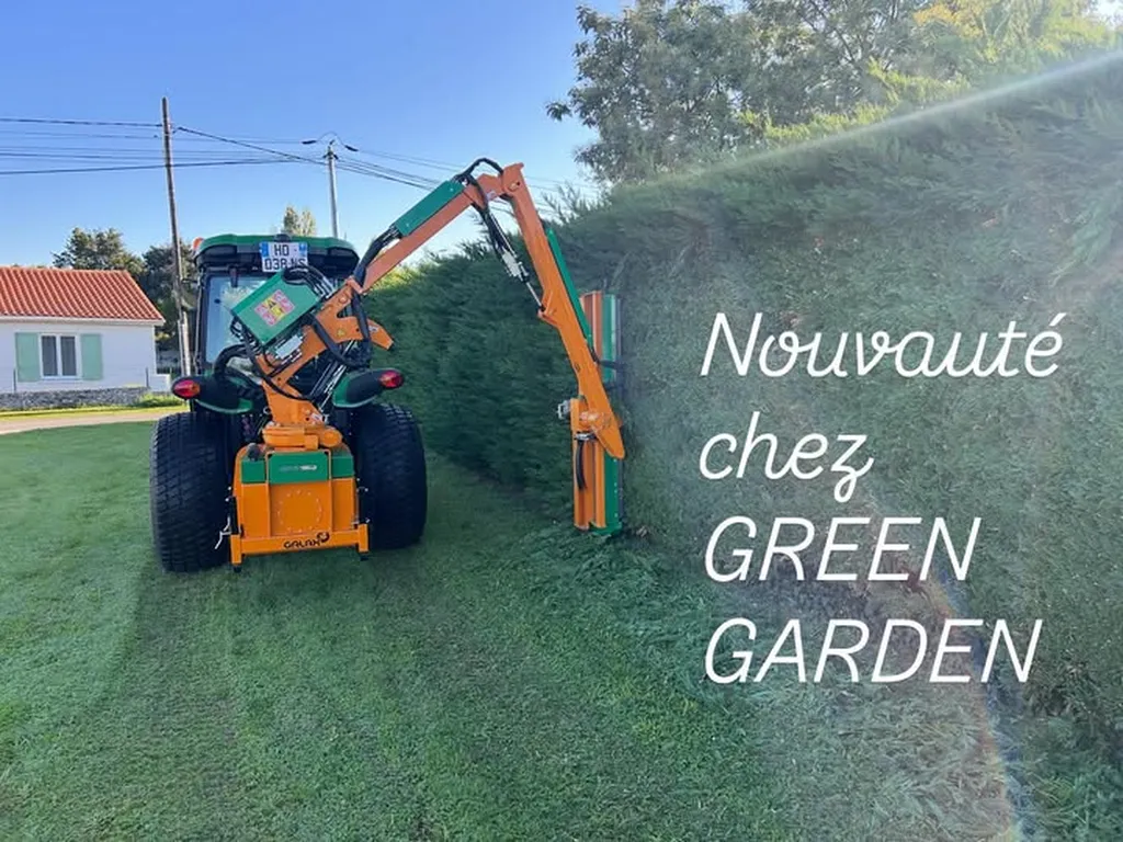 Taille de haie ornementale au lamier de dernière génération avec crédit d'impôt de 50% à Matha