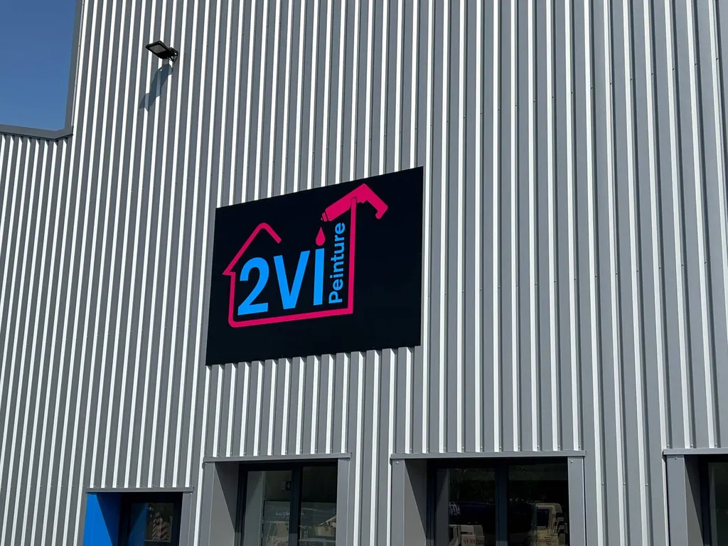 Nouvelle enseigne pour 2VI PEINTURE