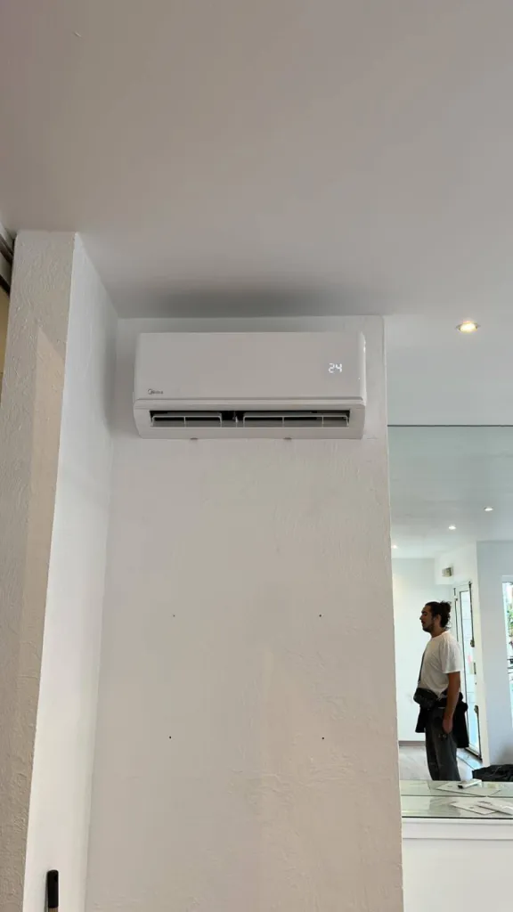 split mural midea à cannes clim pas cher