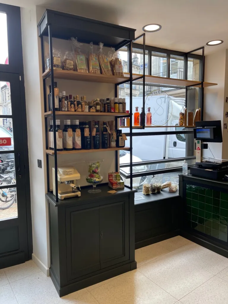 Agencement de magasins traiteur sur Bordeaux