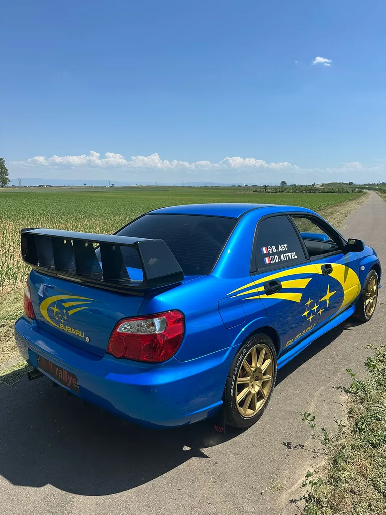 Covering complet et kit décoration Subaru Impreza Blue Fire 3M à Strasbourg en Alsace | Stras Wrap