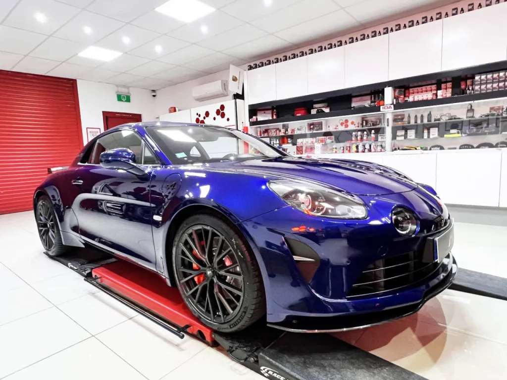 ALPINE A110S AERO KIT - BLOC AVANT + BAS DE CAISSE PPF XPEL - TRAITEMENT CERAMIQUE GTECHNIQ - LILLE 59