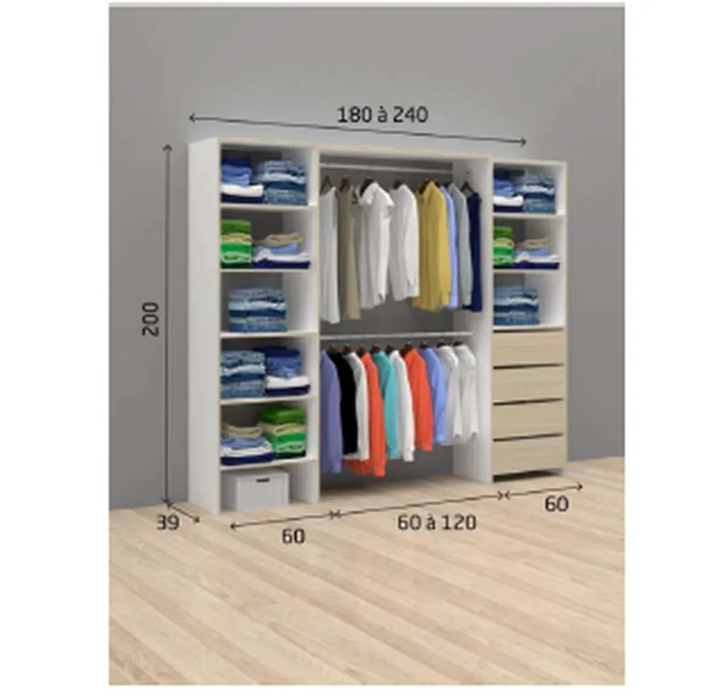 Aménagement de placard Tristan