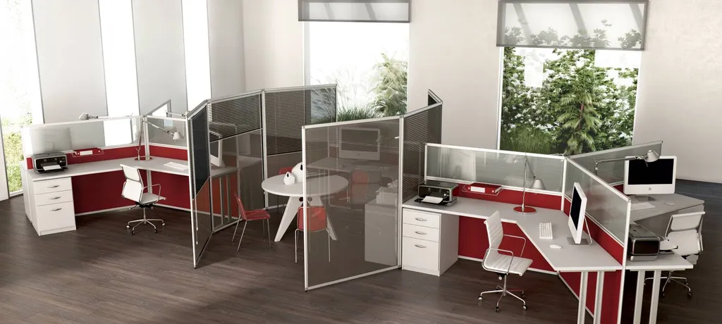 Cloisonnette amovible pour structurer un espace tertiaire à Marseille