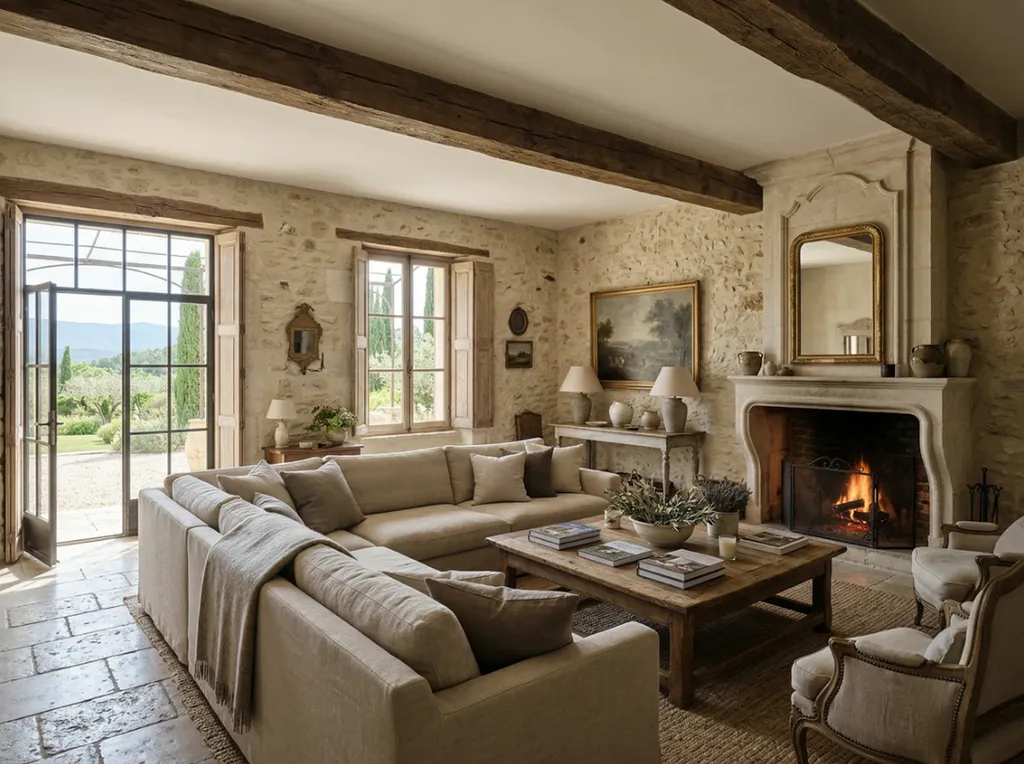 Décoratrice d’intérieur haut de gamme pour bastide dans le Luberon