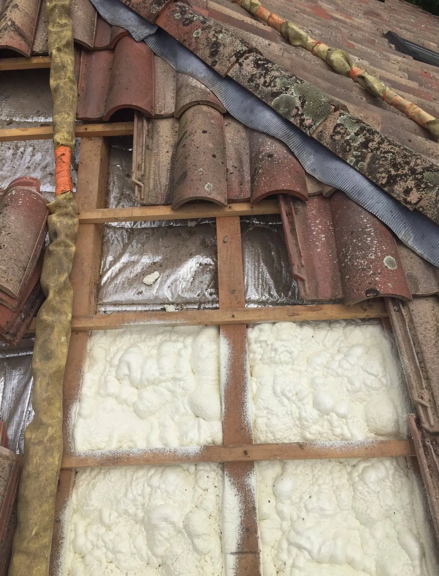 Isolation de toiture de maison à Mérignac