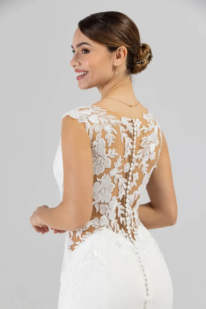 robe de mariée sirène Laine à Marseille