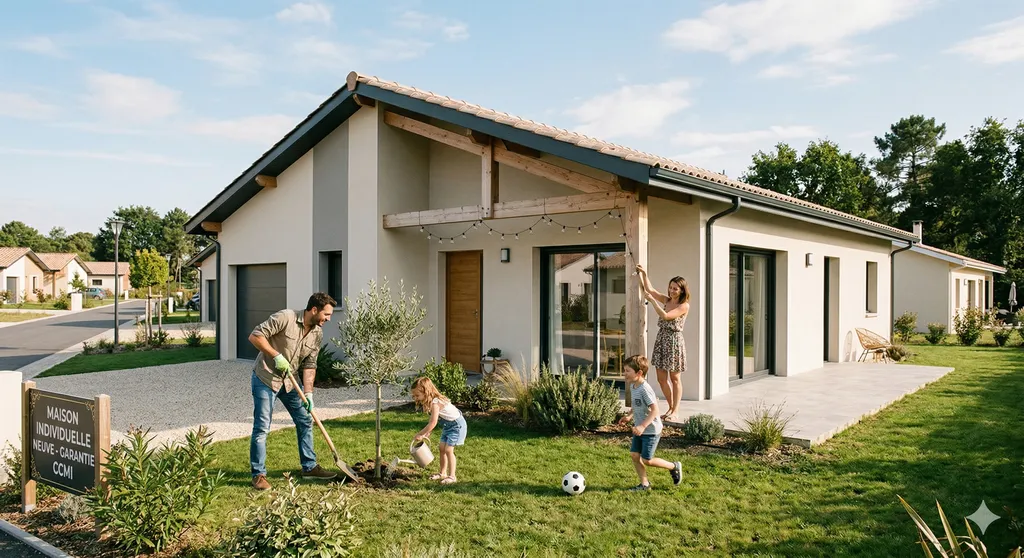 Construisez l'esprit tranquille : économisez jusqu'à 35 % sur votre maison sur-mesure grâce à notre accompagnement rapide et 100 % garanti.