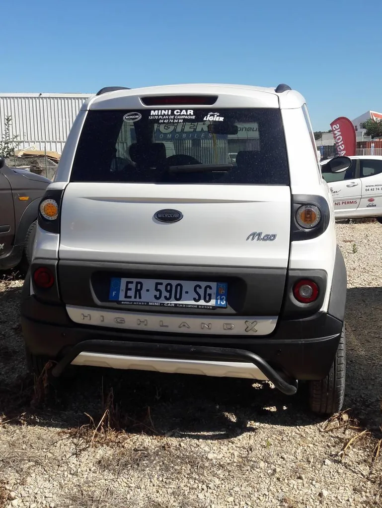Voiture sans permis Occasion Aix en Provence Microcar Highland X Progress