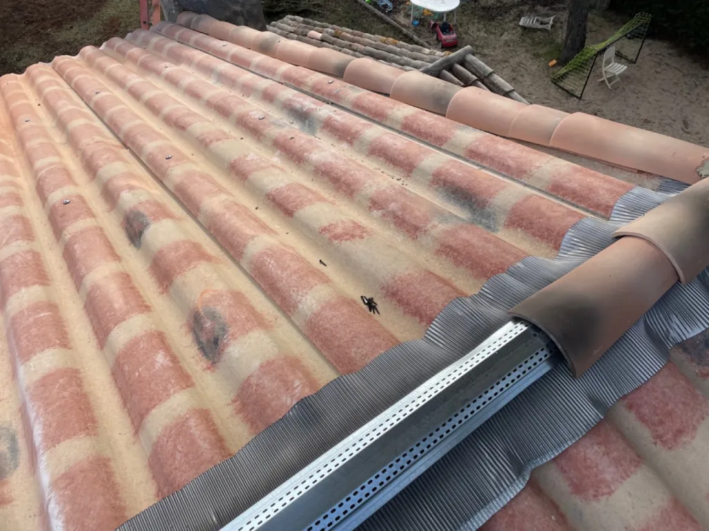 pose de faitage type closoir sur martigues