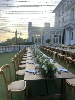 Réalisation d'un ciel étoilé pour un mariage à Hyères-les-Palmiers dans le Var