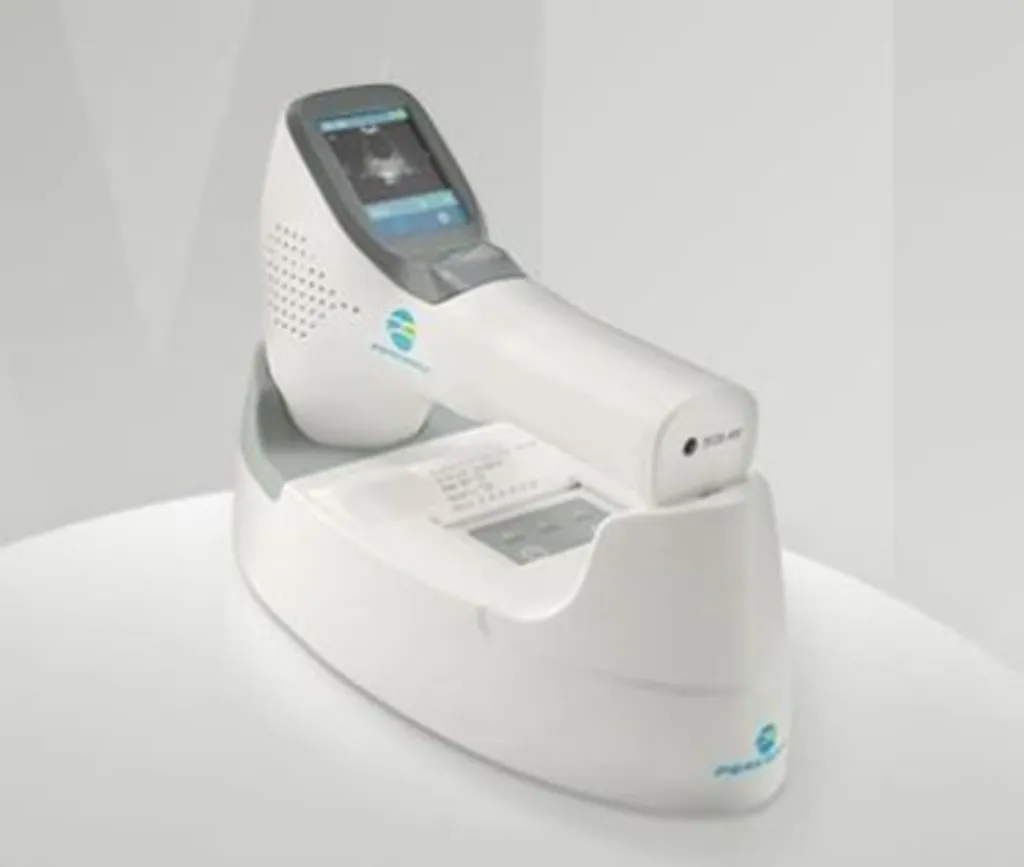 Scanner de vessie portable PeakSonic M1 affichant un volume urinaire résiduel – mesure ultrason non invasive à Montpellier