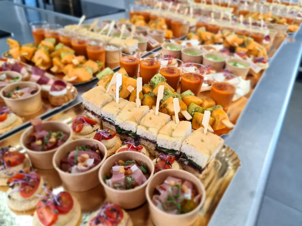 Pièces cocktails apéritif traiteur Kertzfeld en livraison