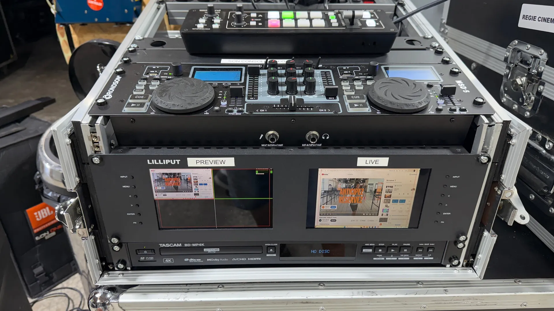 PACK REGIE CINEMA DVD BLUERAY