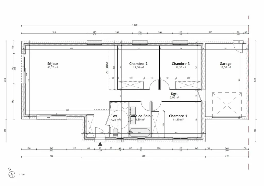 Plan intérieur