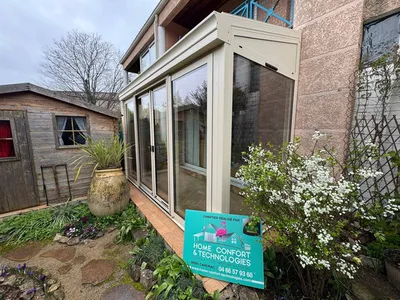 Installation d'une véranda AKENA sur mesure sur la commune de Nîmes dans le Gard