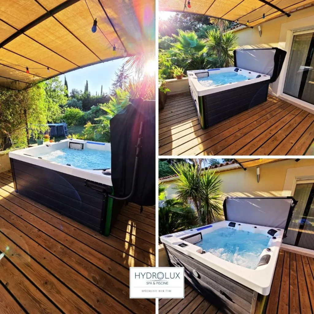 Spa Nymphéa Luxe installé à Saint-Marcel-de-Careiret