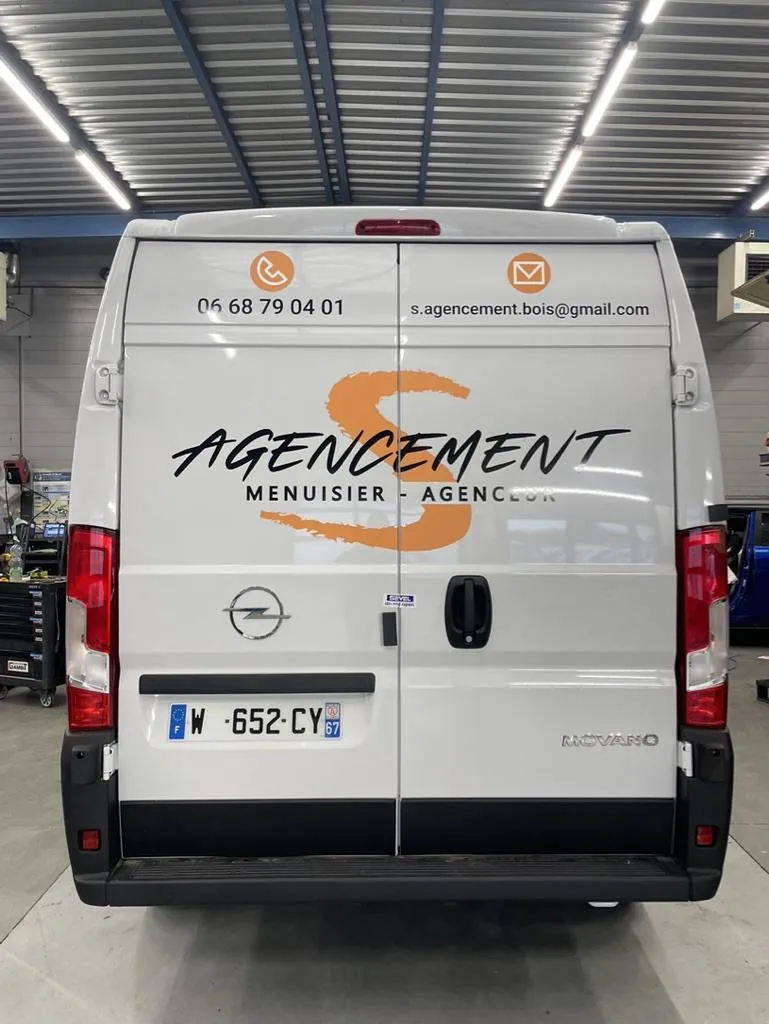 flocage camionette strasbourg