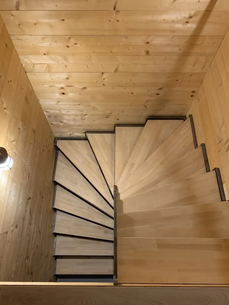 Escalier métallique sur mesure à Gap dans les hautes Alpes