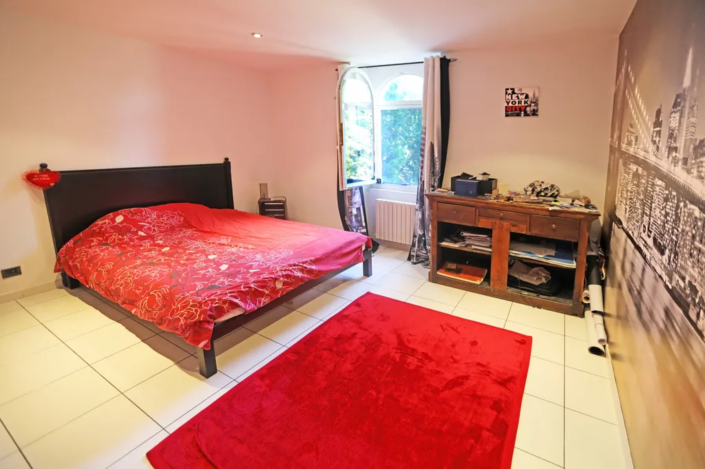 Une chambre de la bastide, sur Sorgues