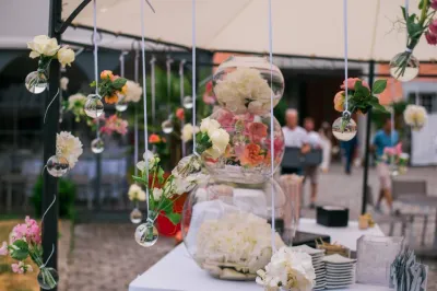 décoration de mariage buccolique