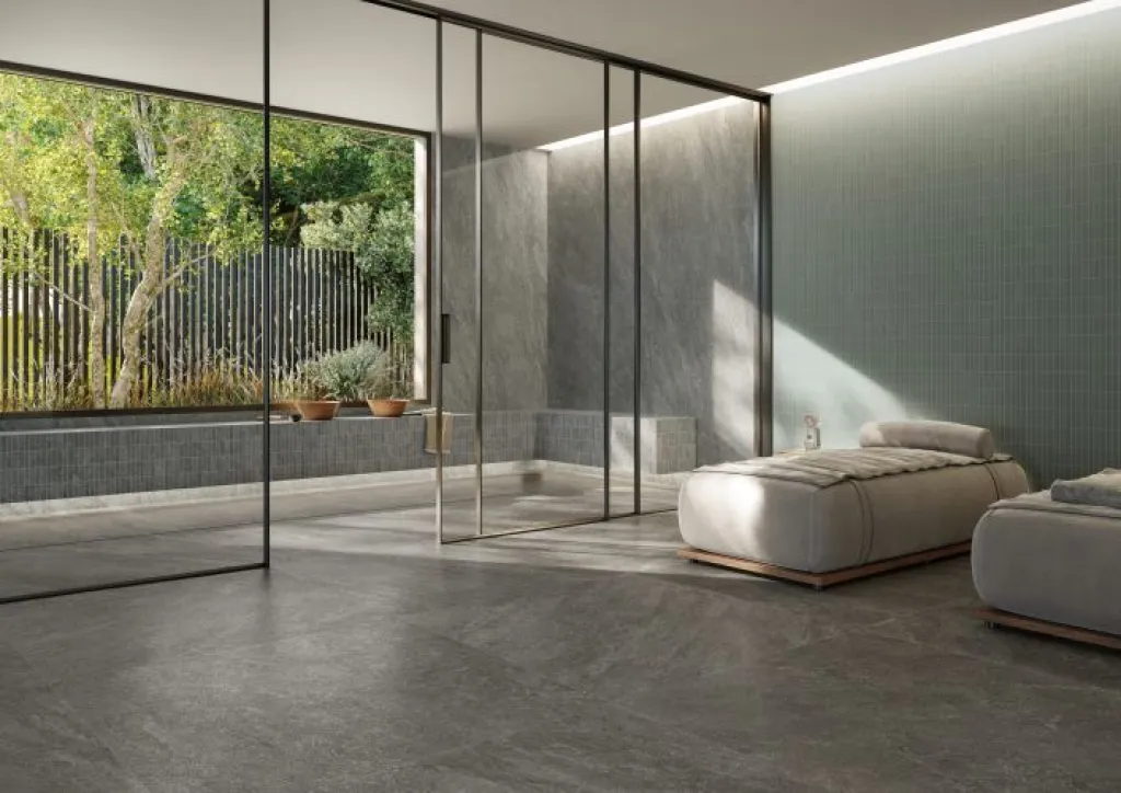 Découvrez le charme authentique du quartzite en dalles 20 mm grâce à la série ORIGINS à Mont-Saint-Aignan, proche de Rouen 76.