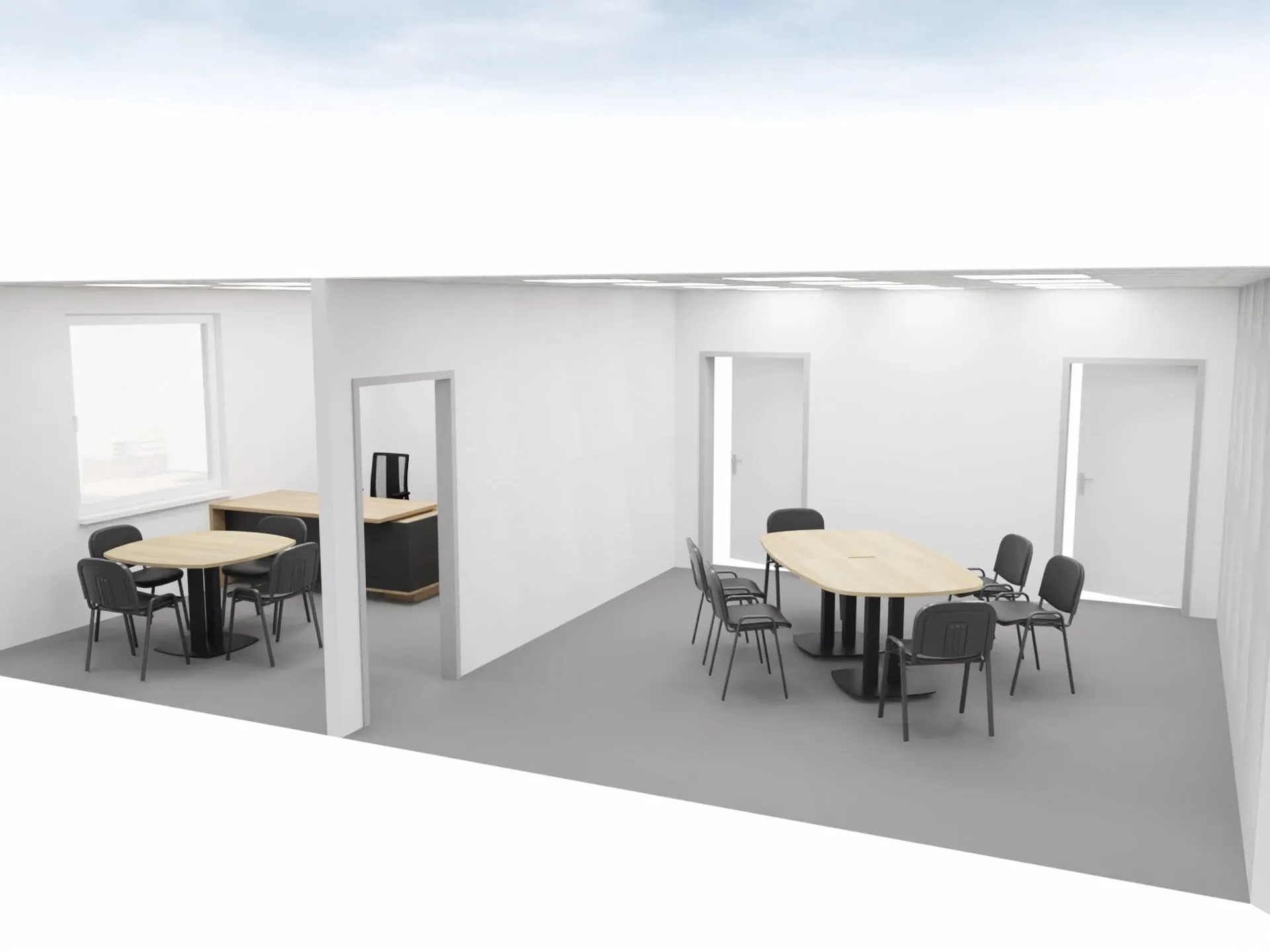 3d salle de réunion