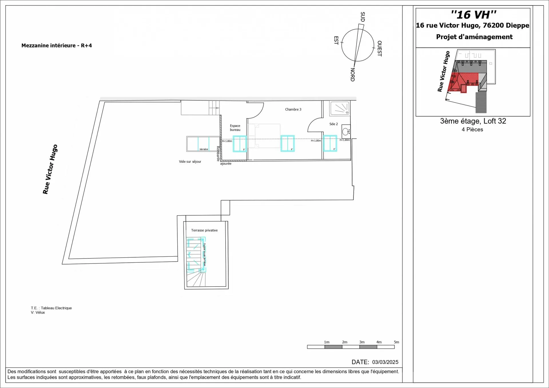 Appartement centre ville, proche commerces et commodités, 76200 DIEPPE