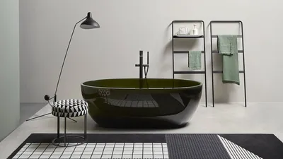 baignoire REFLEX en verre antonio lupi