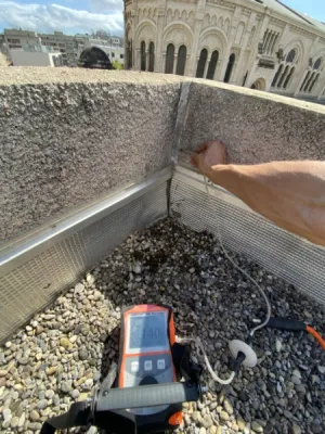 Intervention de recherche de fuite d'eau non destructive par un spécialiste SABACA NOUVELLE AQUITAINE à Mérignac dans le 33