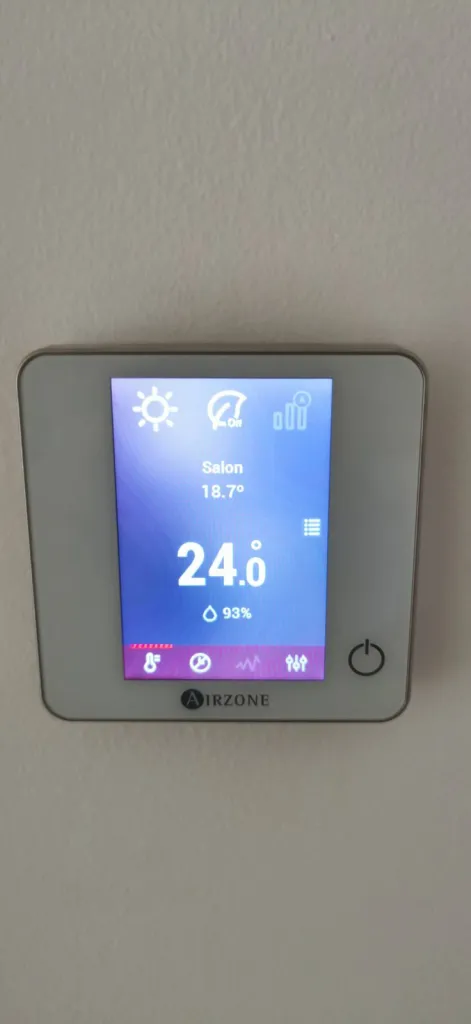 thermostat de controle de temperature