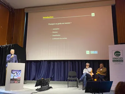 Docteur Julien Beldame, chirurgien orthopédiste à l'ICP Paris, au congrès du GECO 2024