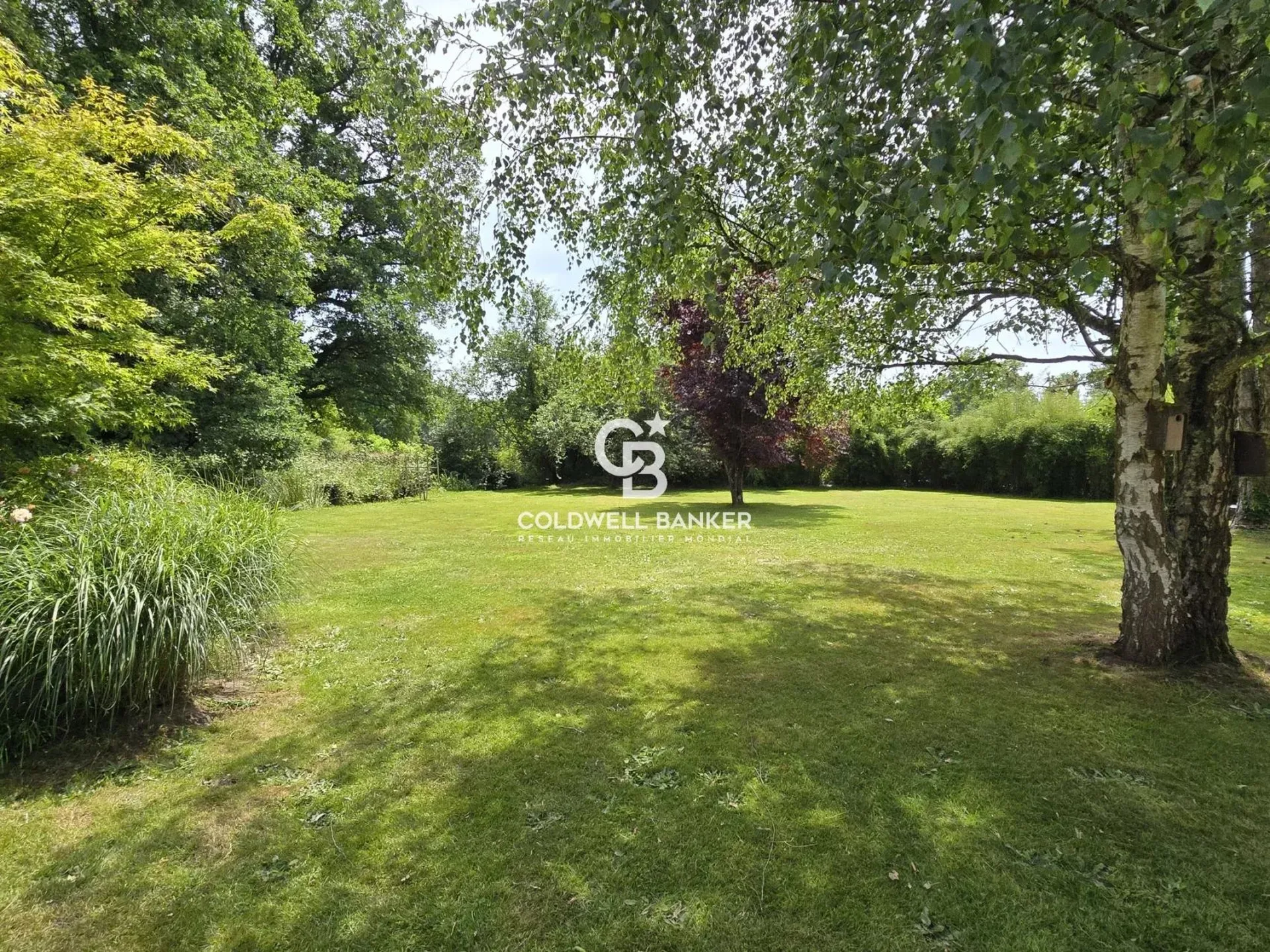 maison à vendre avec un grand jardin