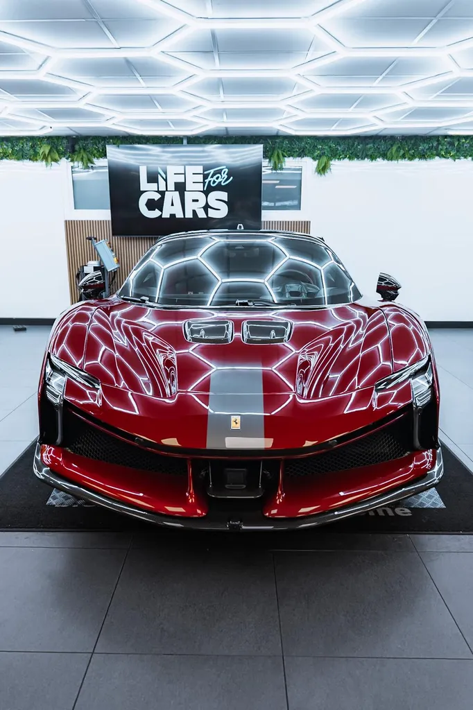 Ferrari SF90 XX - Protection intégrale XPEL Ultimate Plus complet