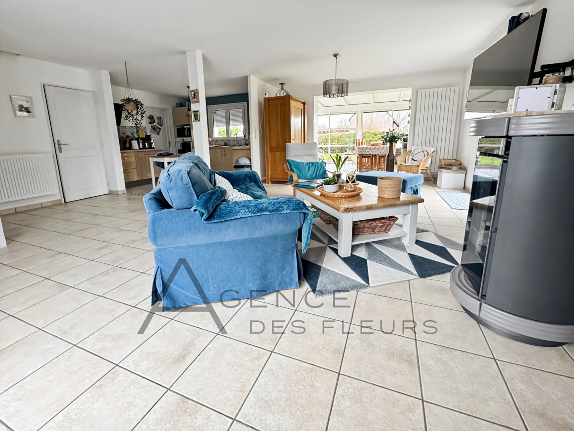 A vendre sur la commune de La Londe 76500, jolie maison de 122m² édifiée sur 800m² de terrain
