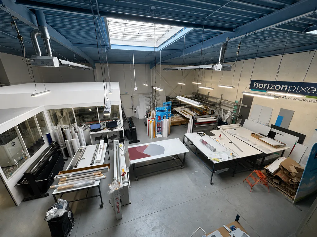 Horizon Pixel, une entreprise signalétique écoresponsable à Rillieux-la-Pape près de Lyon : signalétique, décoration, évènementiel et marquage