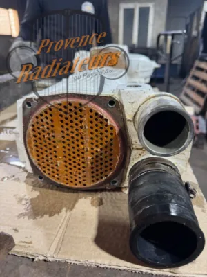 Révision professionnelle d'échangeur de température CATERPILLAR par le spécialiste Marseillais