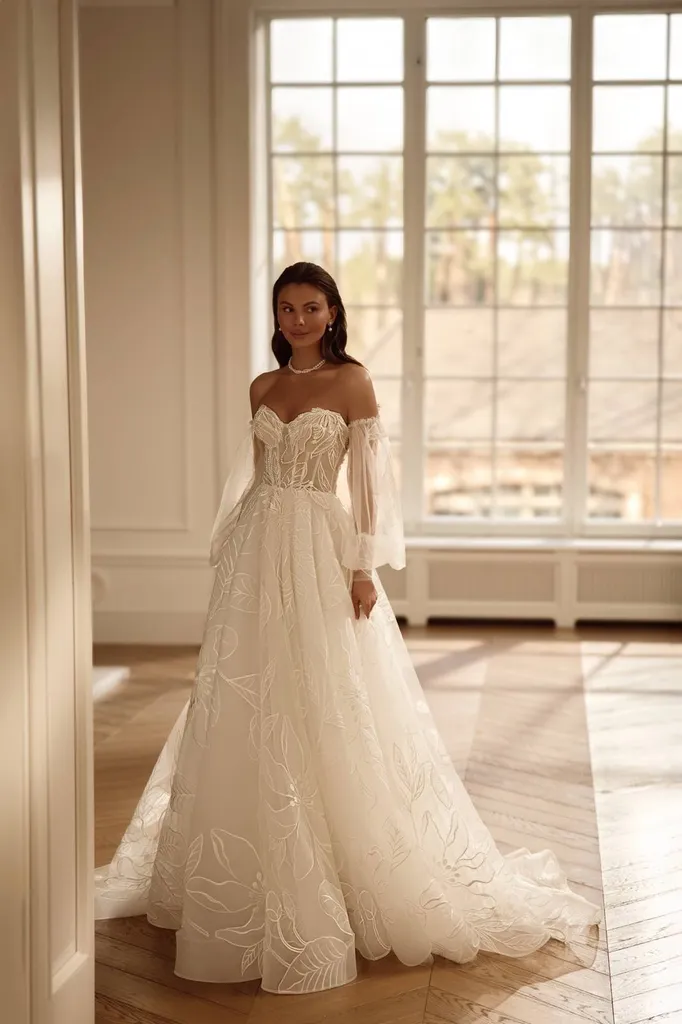 Robe de mariée princesse haute couture à Aubagne prés de Marseille