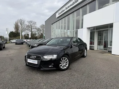 Audi A4 d'occasion à La Frénaye : Berline Diesel Business Line garantie chez Caudebec Automobiles proche Le Havre et Rouen (76)
