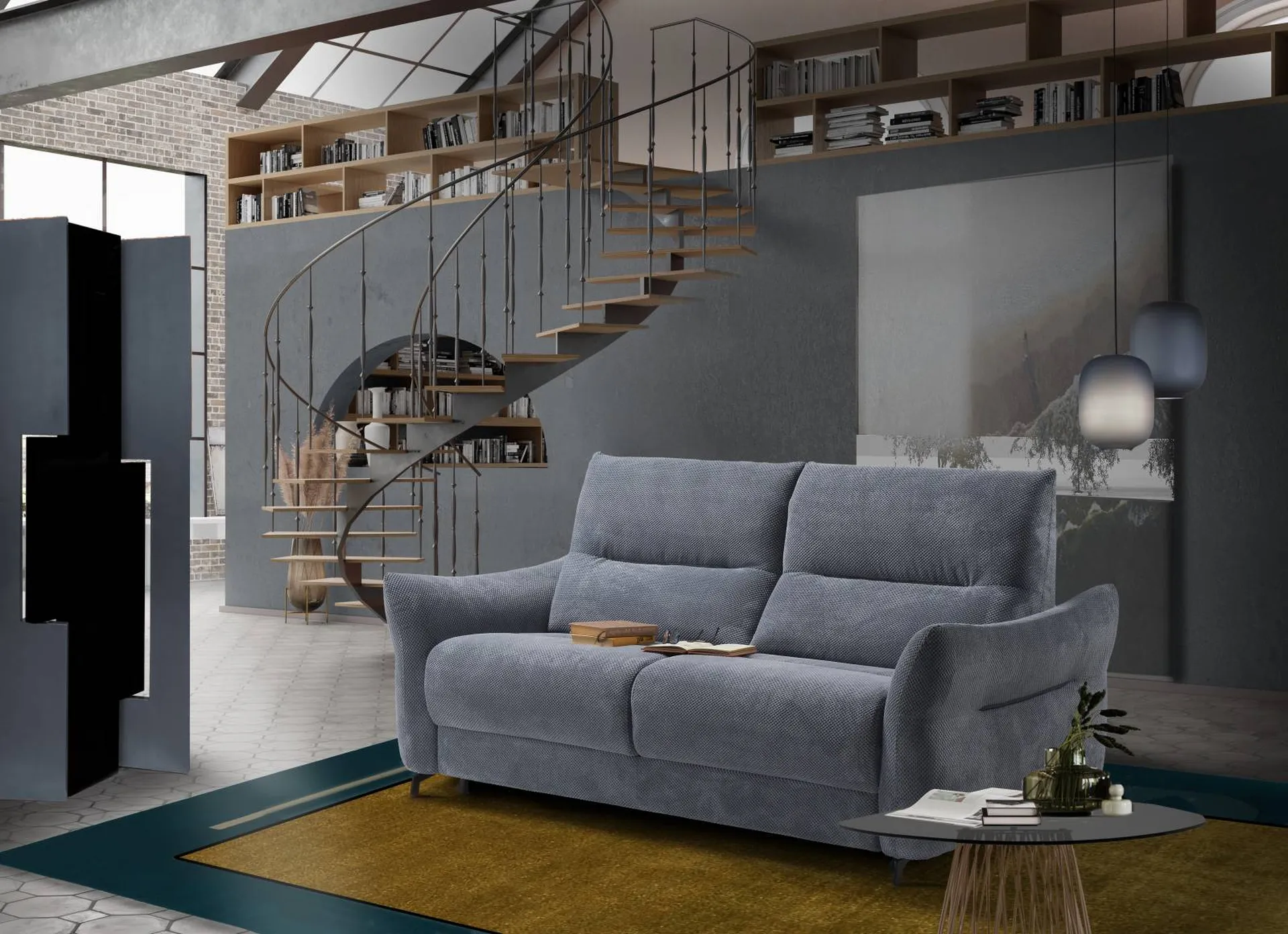 Vente d'un canapé lit convertible RAPIDO FLORENCE