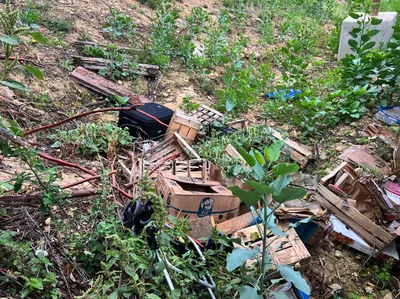 Gestion de déchets sauvages à Marseille (13)